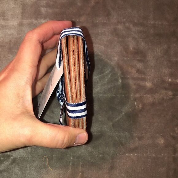 Half United Home Cognac Leather Coaster Set of 4 - Picture 4 of 5